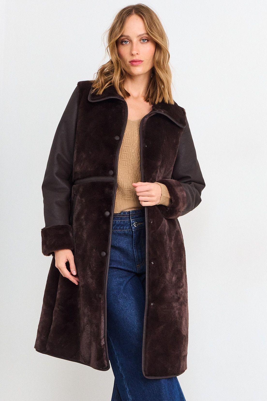 Chaqueton Liso Café iO 17220126009109-0