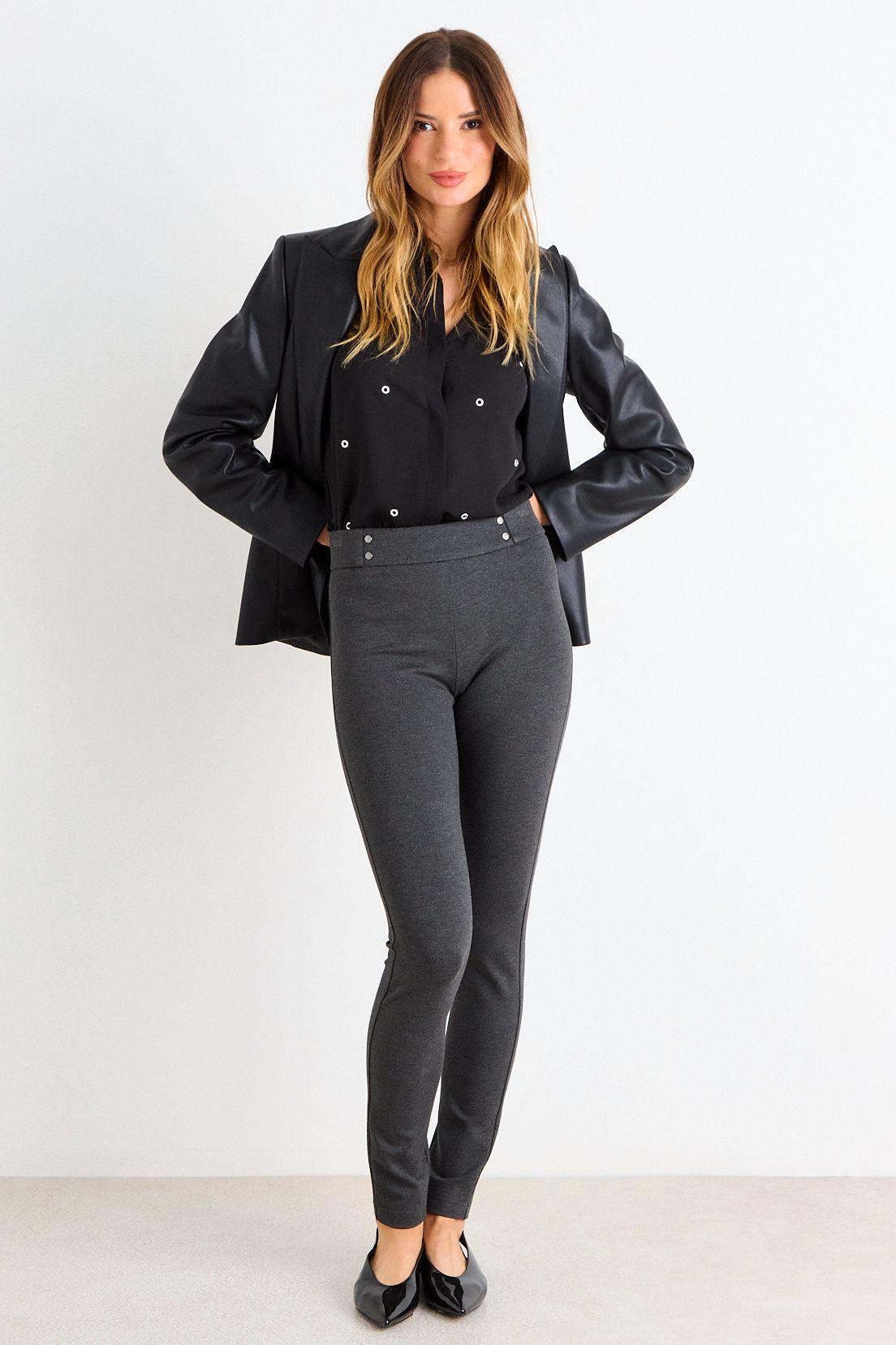 Calza Lisa Gris Ash 11407126007113-0