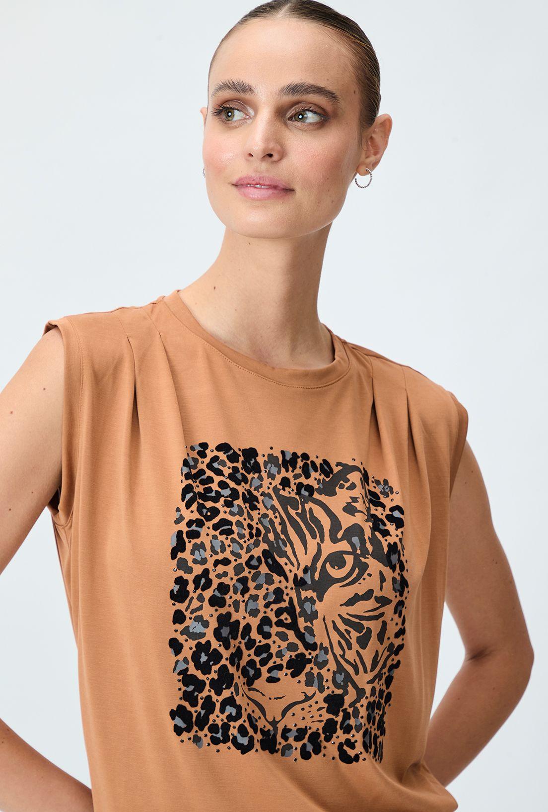 Polera Estampada Cafe iO 14620125050129-1