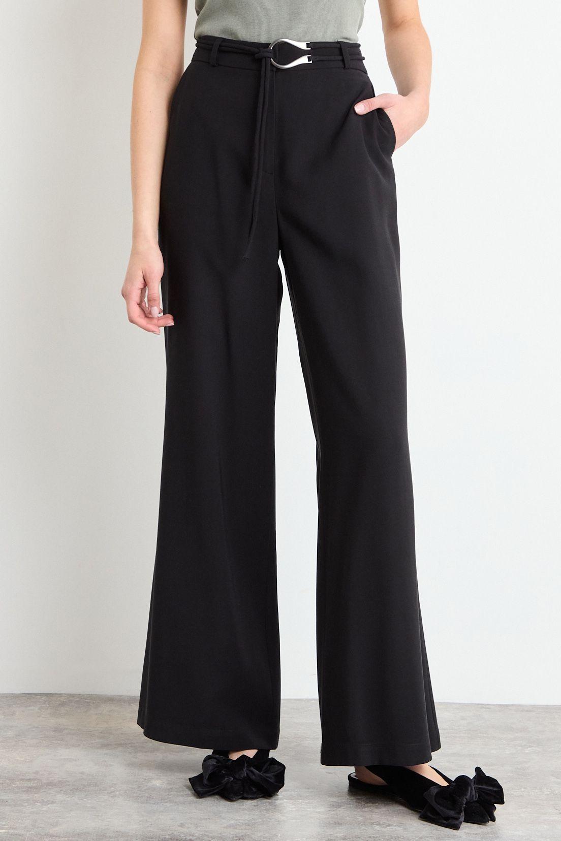 Pantalon Liso Negro iO 11020225016102-1