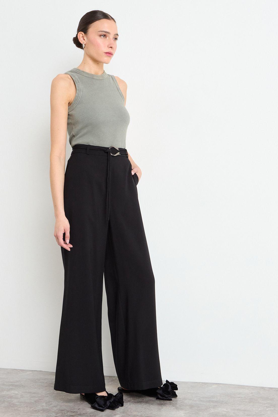 Pantalon Liso Negro iO 11020225016102-4
