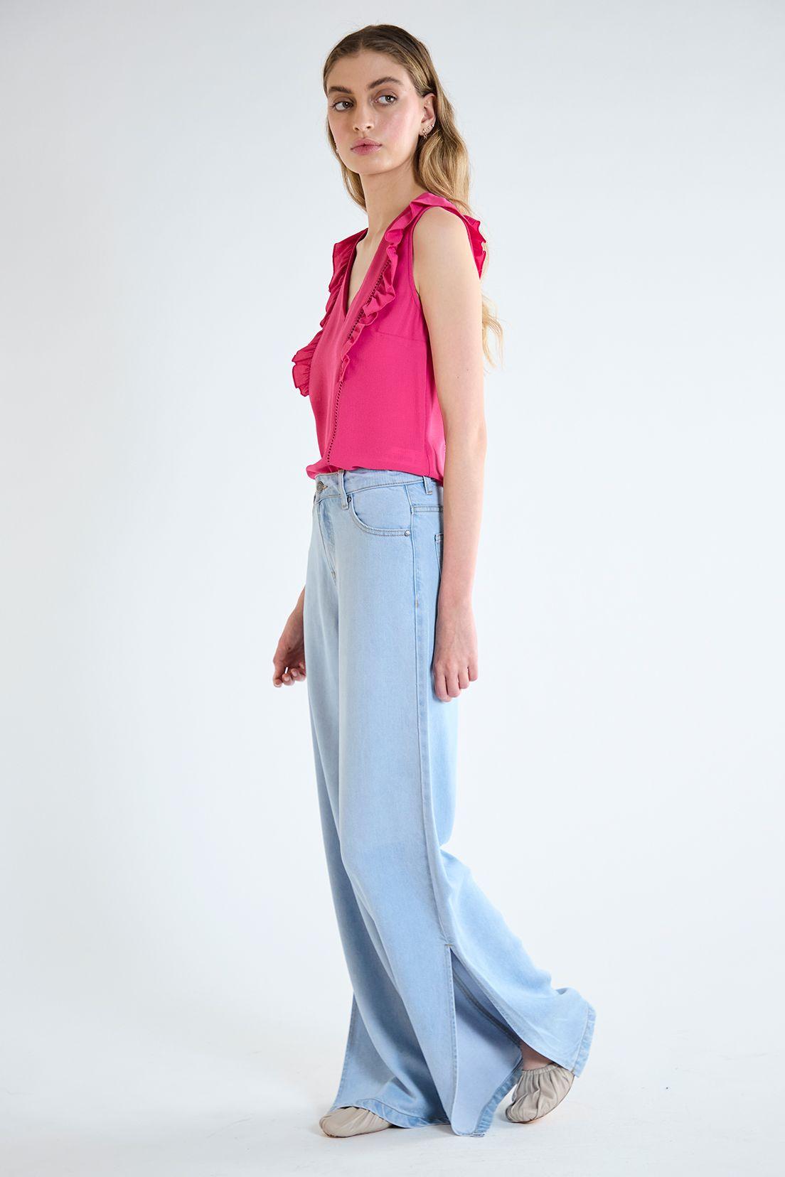 Blusa Lisa fucsia iO 14020125052116-2