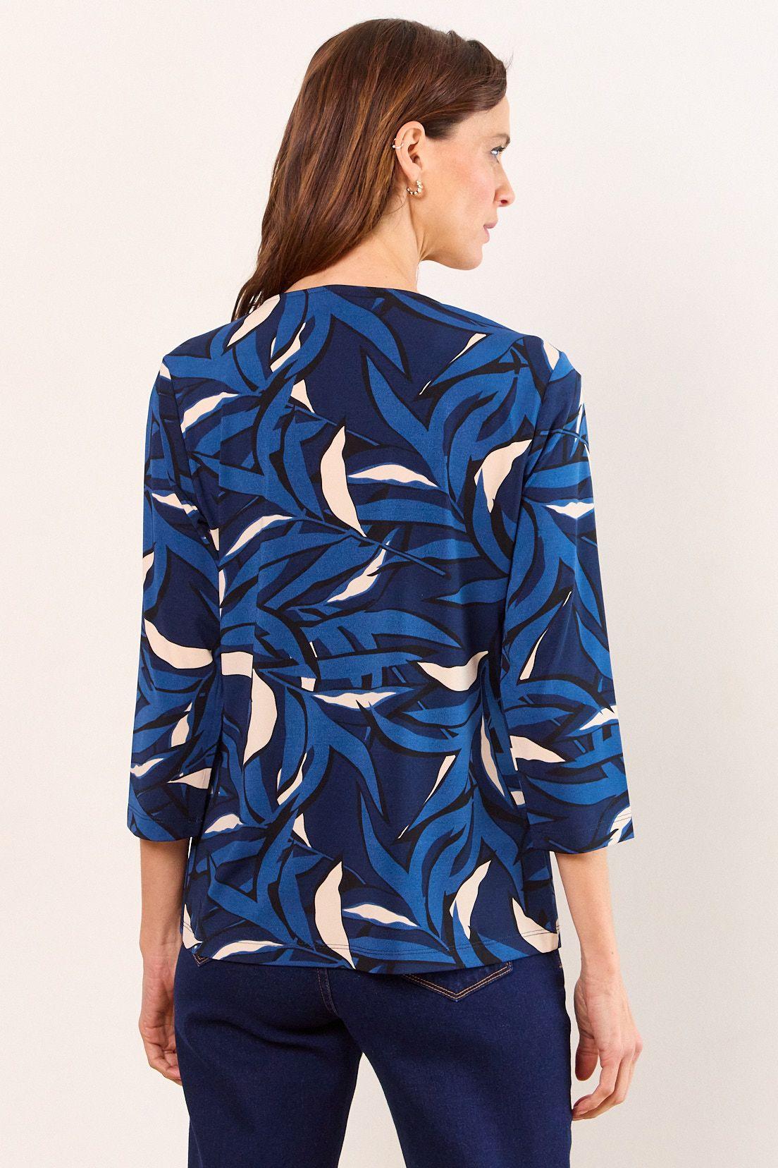 Polera Manga Larga Azul Ma Griffe 14302226003104-2