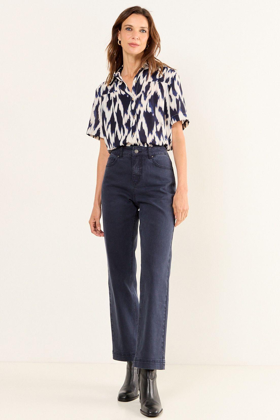 Jeans Liso Azul Ma Griffe 11302126005104-0