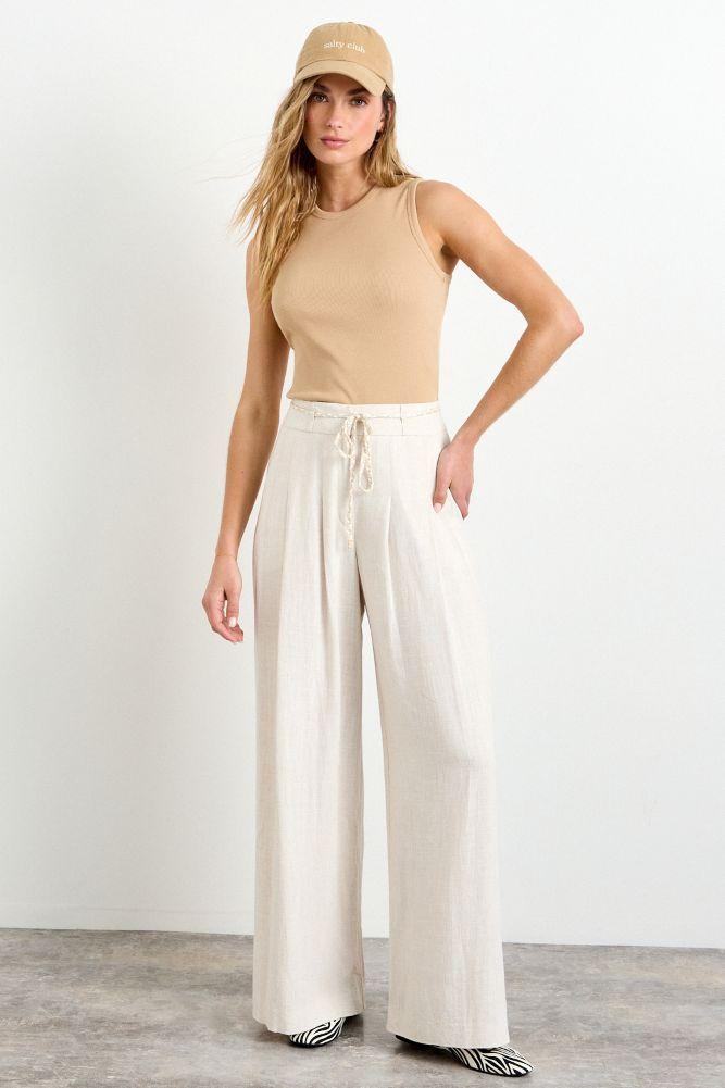 Pantalon Liso Beige iO 11020225017106-0