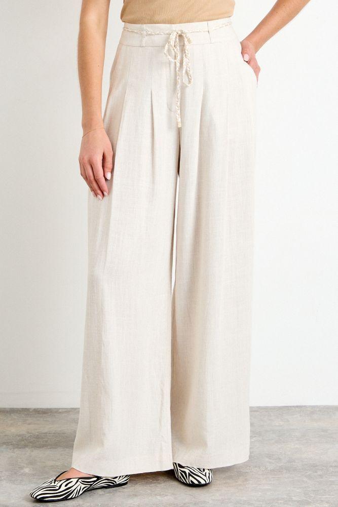 Pantalon Liso Beige iO 11020225017106-1