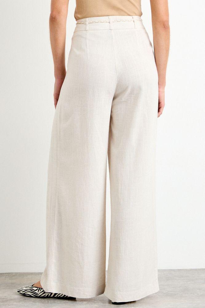 Pantalon Liso Beige iO 11020225017106-3