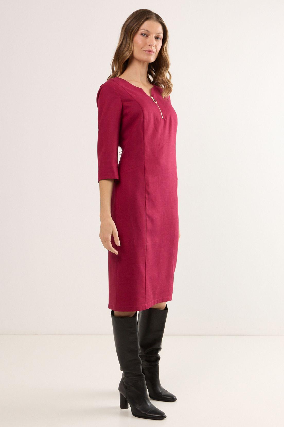 Vestido Corto Fucsia Ma Griffe 13002225001116-3