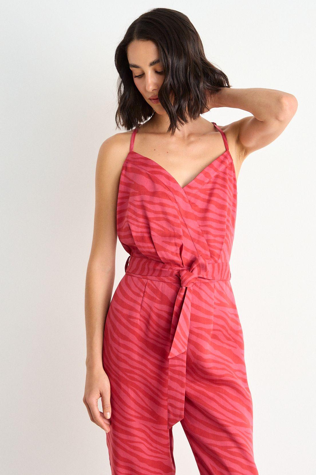 Enterito Largo Sin Mangas Rojo Ash 13307126050103-2