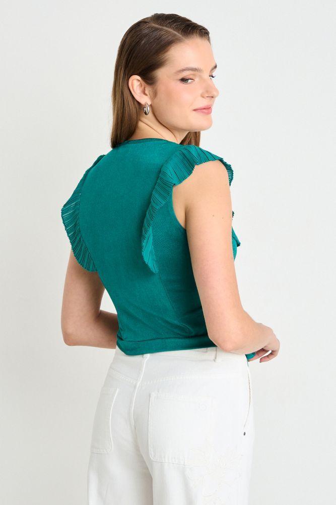 Polera Sin Mangas Verde iO 14320225006107-2