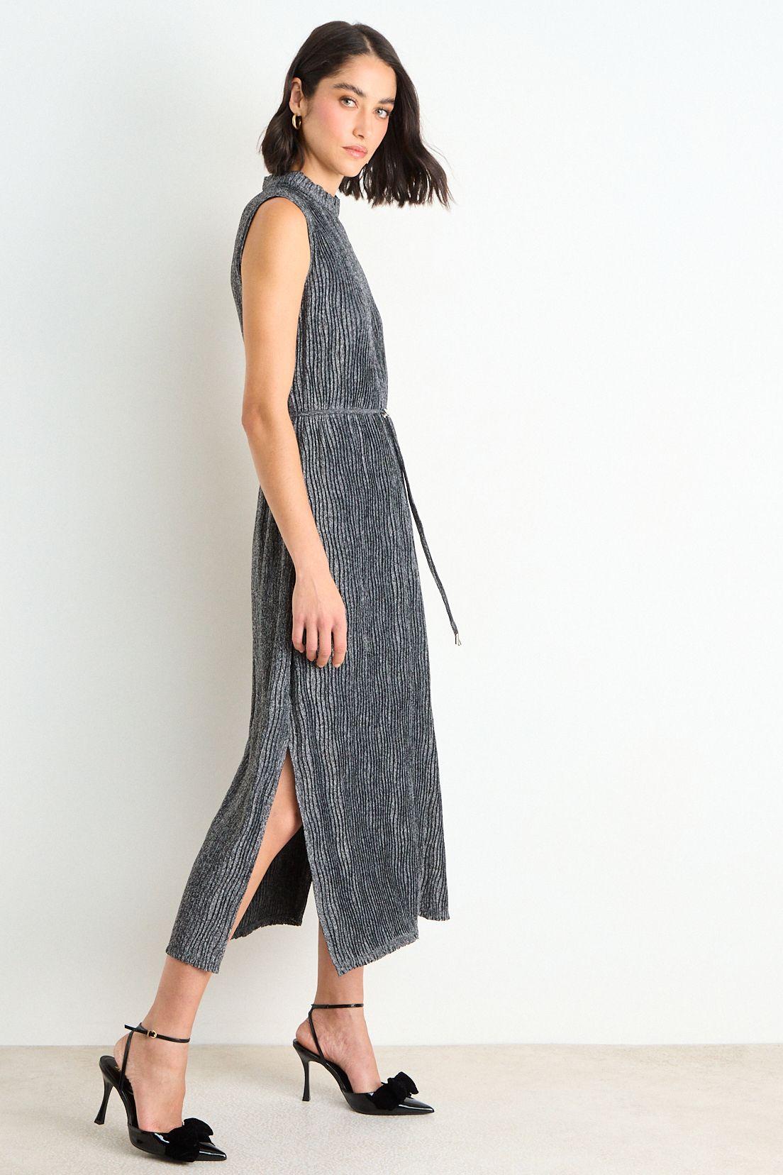 Vestido Largo Sin Mangas Gris Ash 13407126050113-4