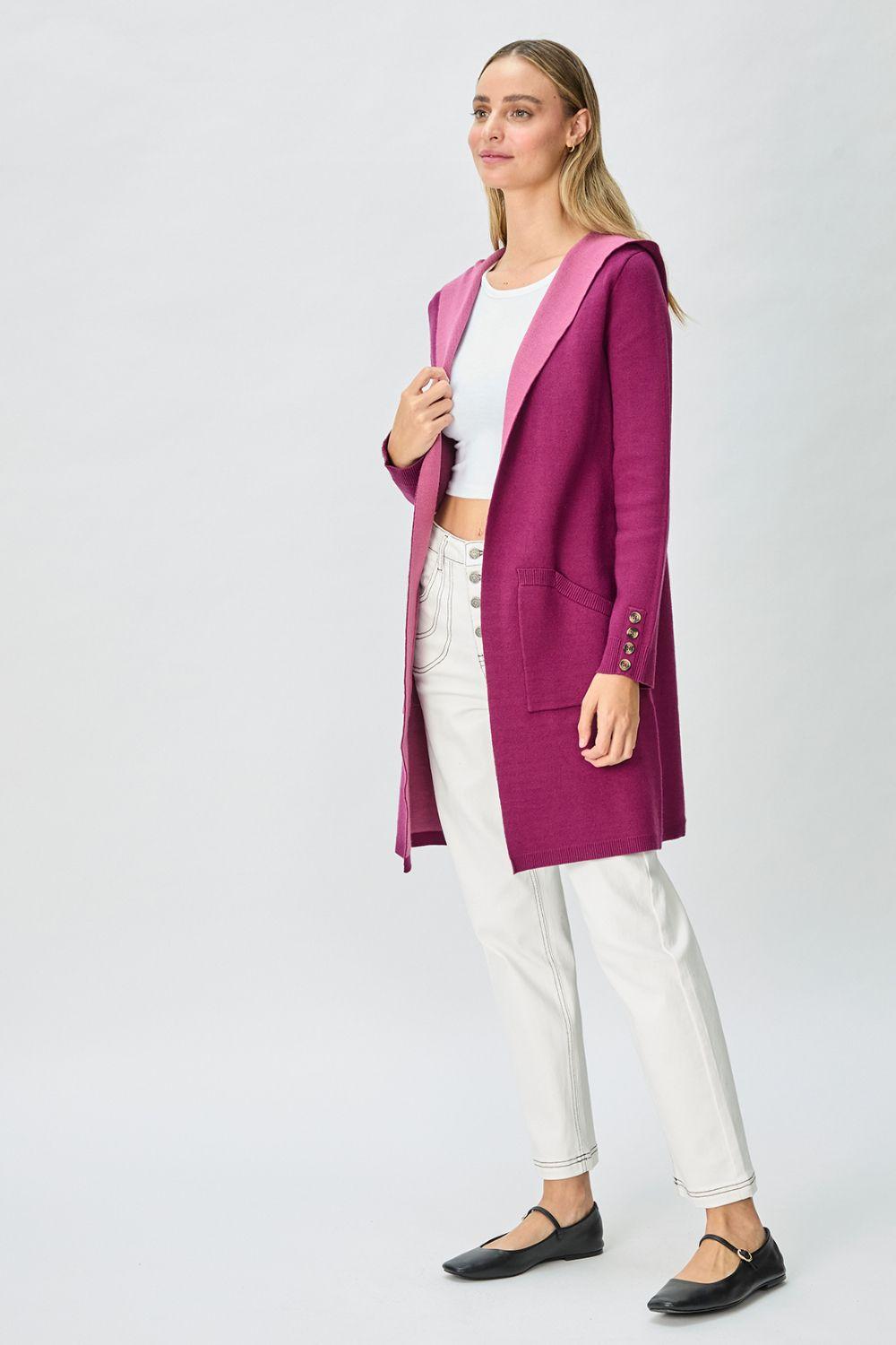Chaleco Liso Morado 18020125003121-2
