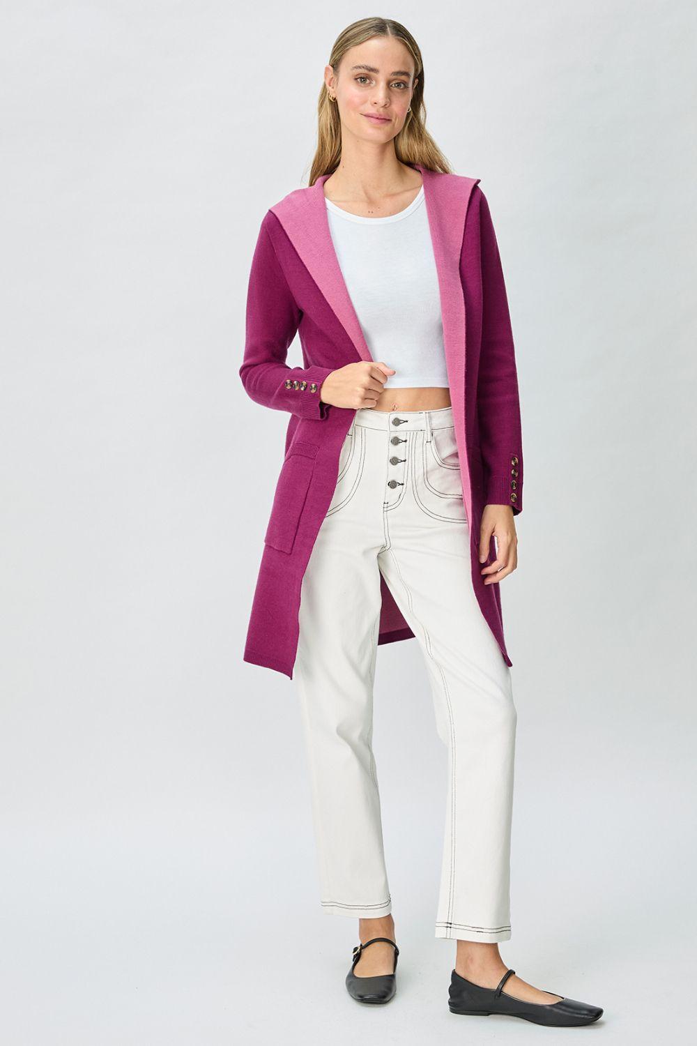 Chaleco Liso Morado 18020125003121-4