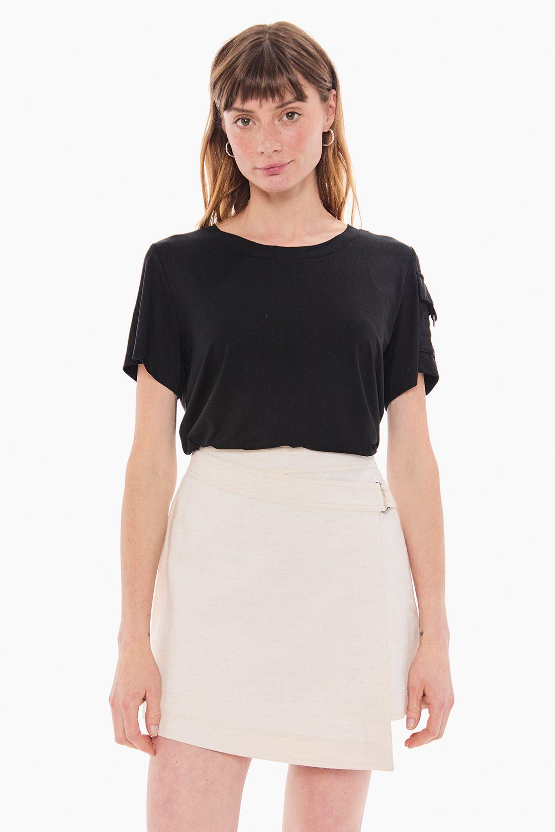 Polera Lisa Negro Ash 14276224050102-0