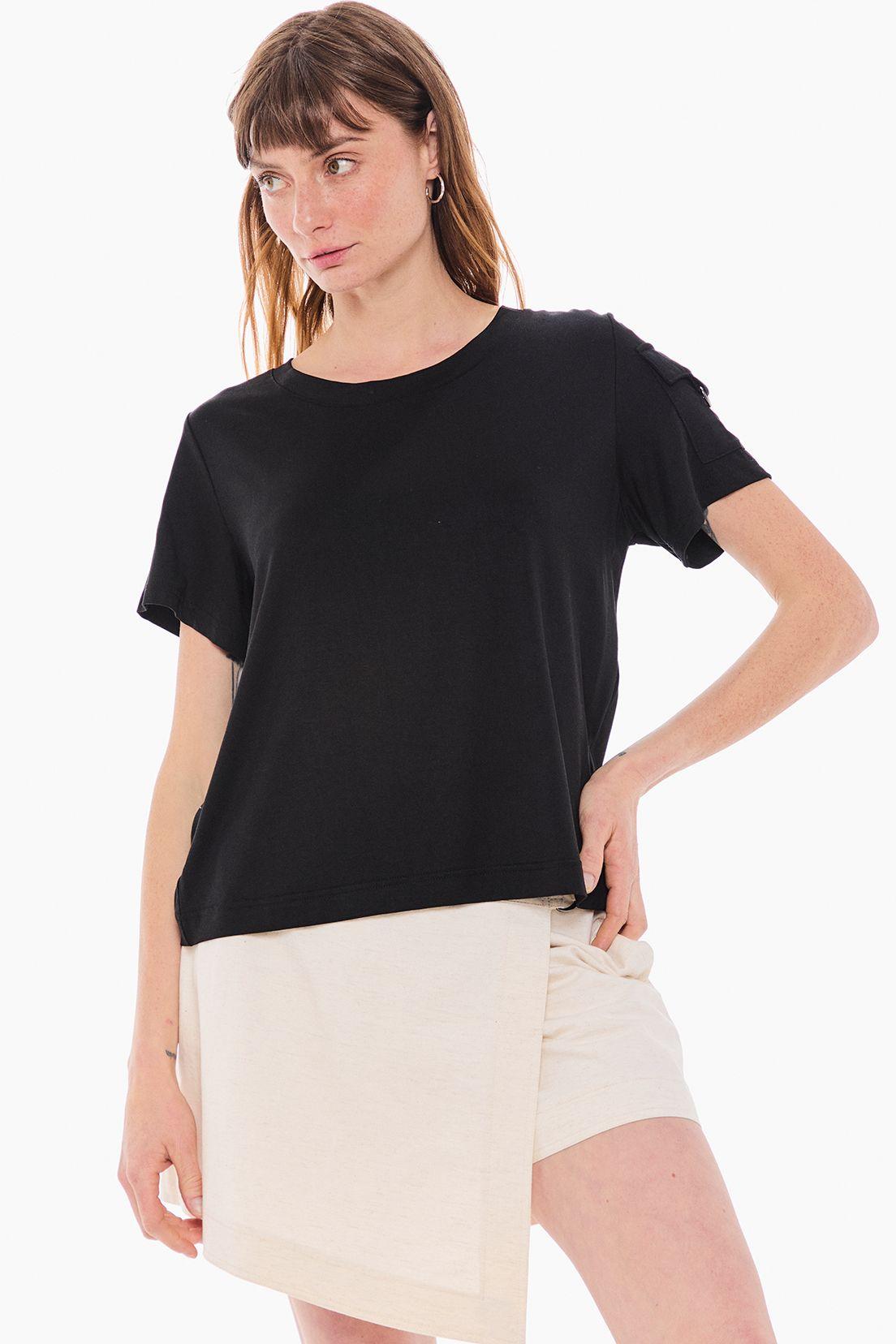 Polera Lisa Negro Ash 14276224050102-2