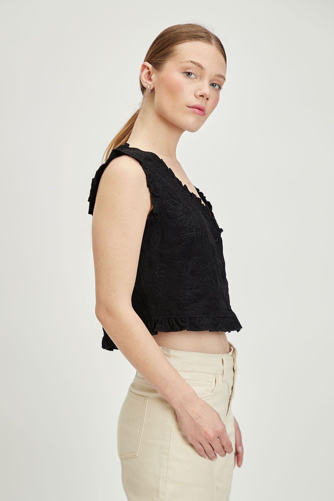 Blusa Lisa Negro iO 14020224010102-3