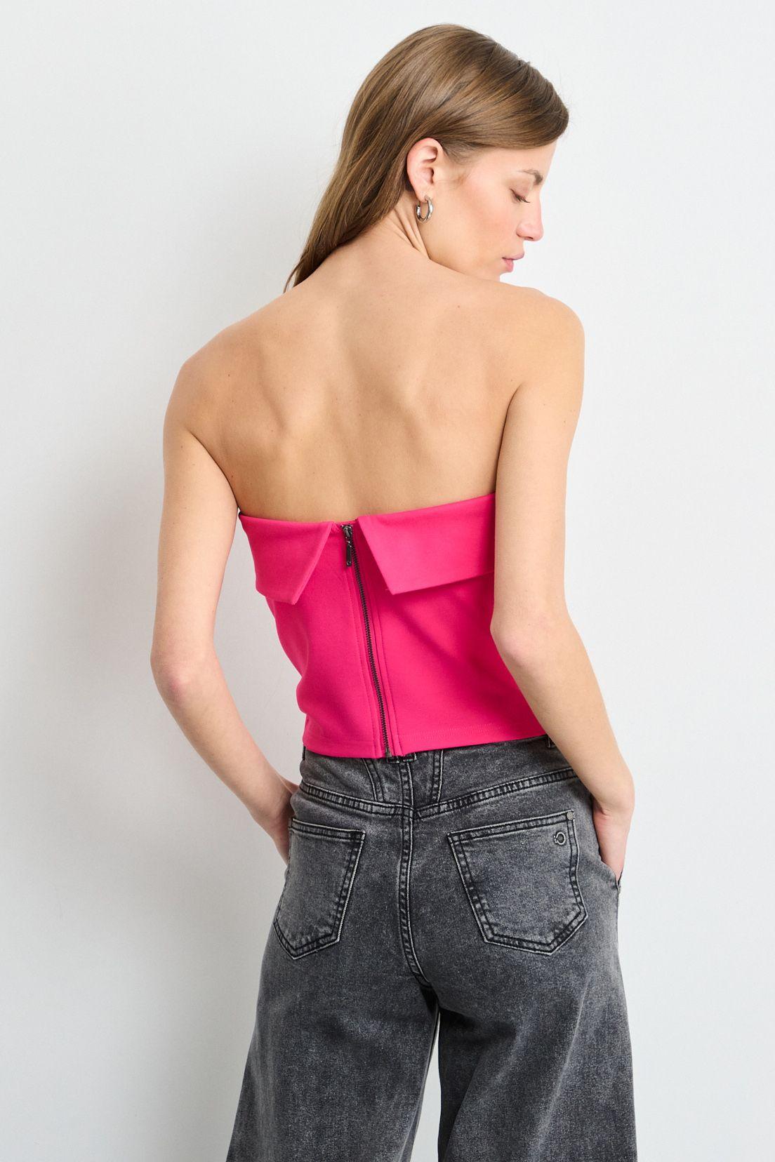Polera Sin Mangas Fucsia iO 14220225067116-2