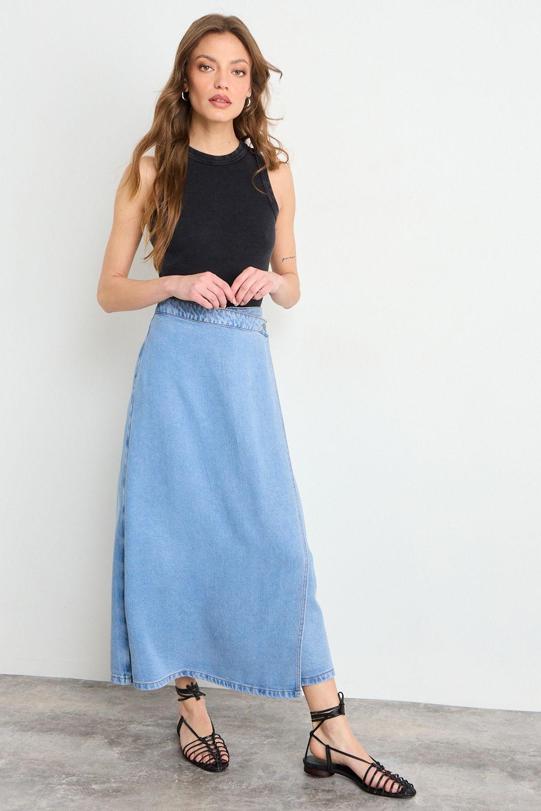 Falda Larga Celeste iO 12820225002110-4