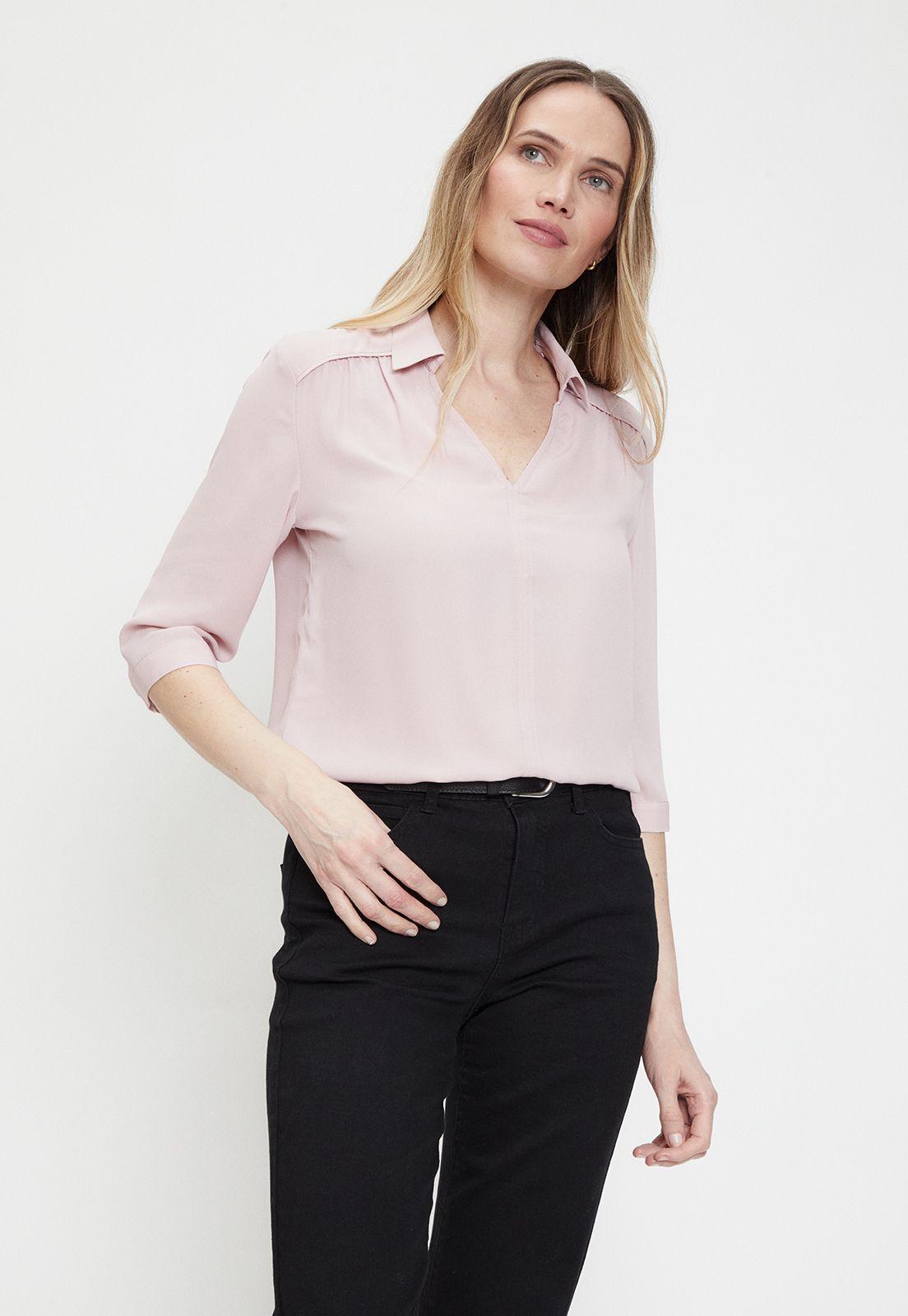 Blusa Lisa Rosado Ma Griffe 14002224053123-2
