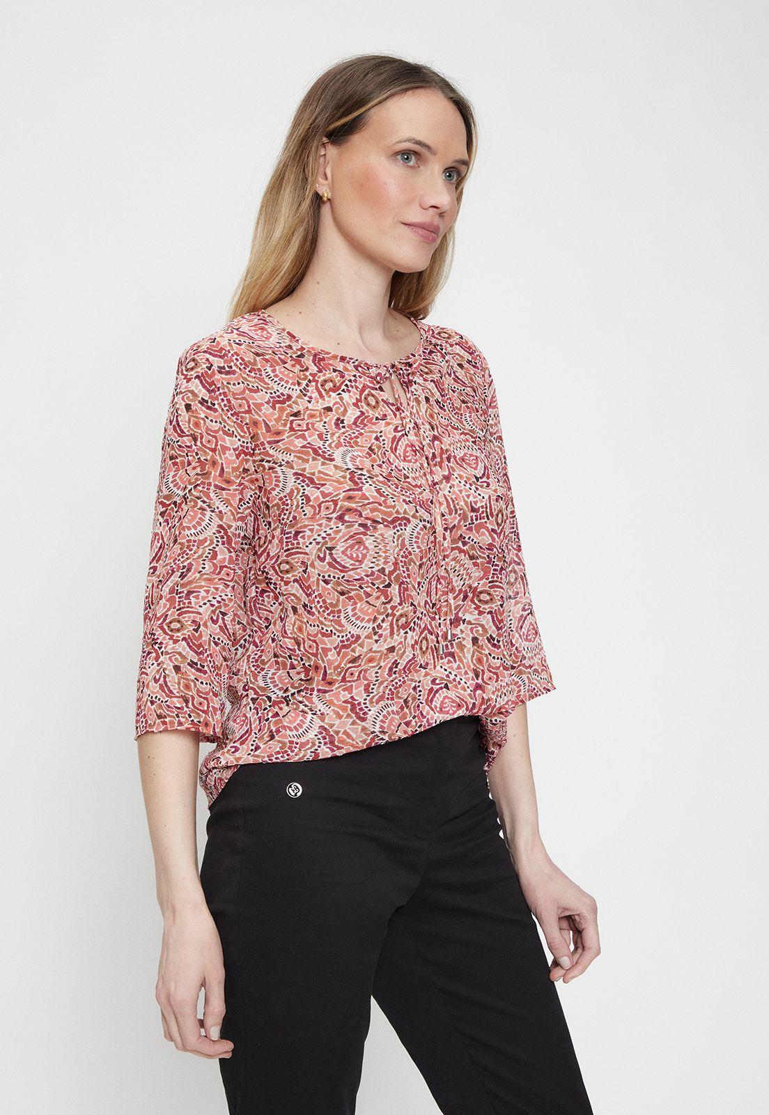 Blusa Fantasia Rosado Ma Griffe 14102224055123-2
