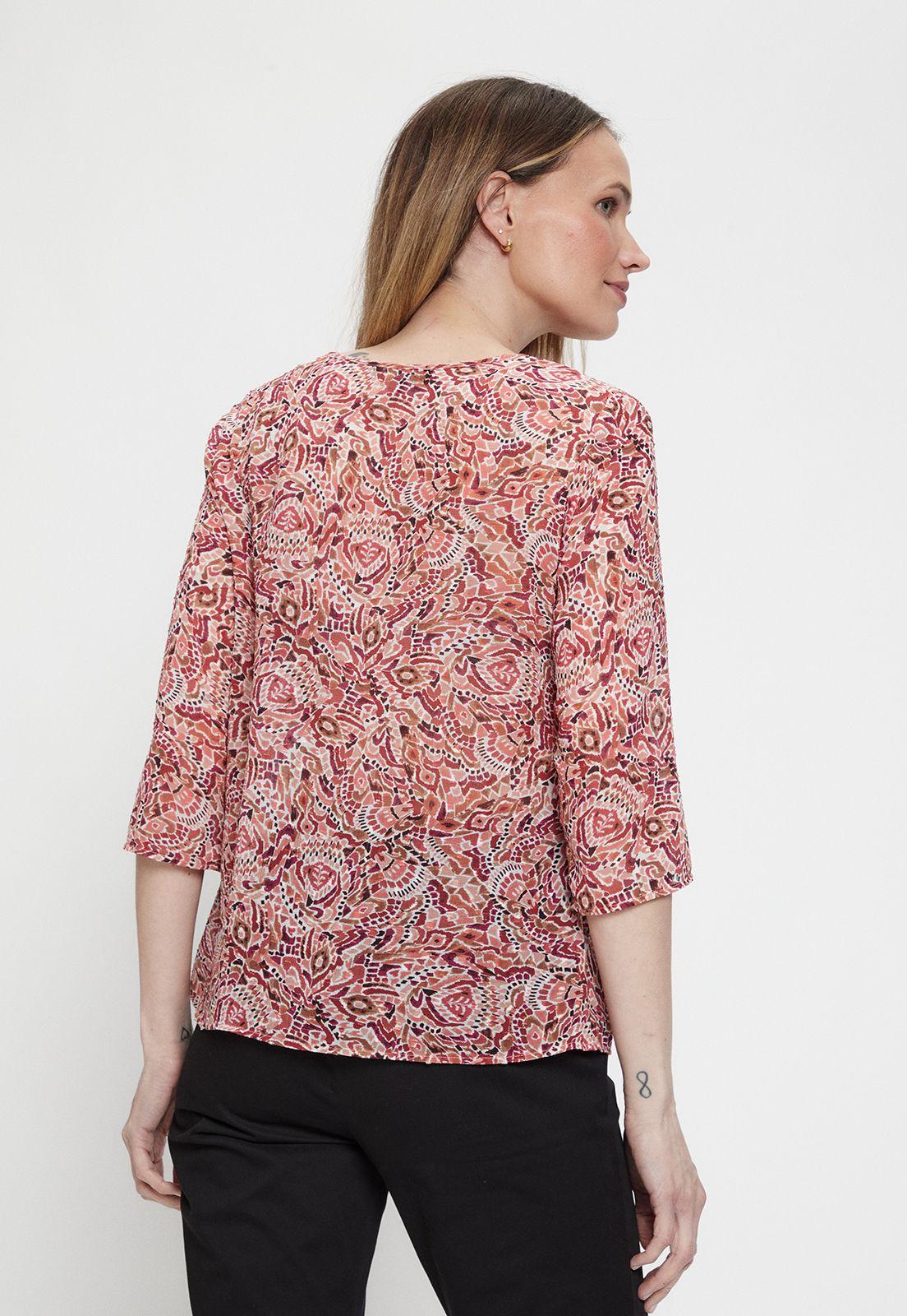 Blusa Fantasia Rosado Ma Griffe 14102224055123-3
