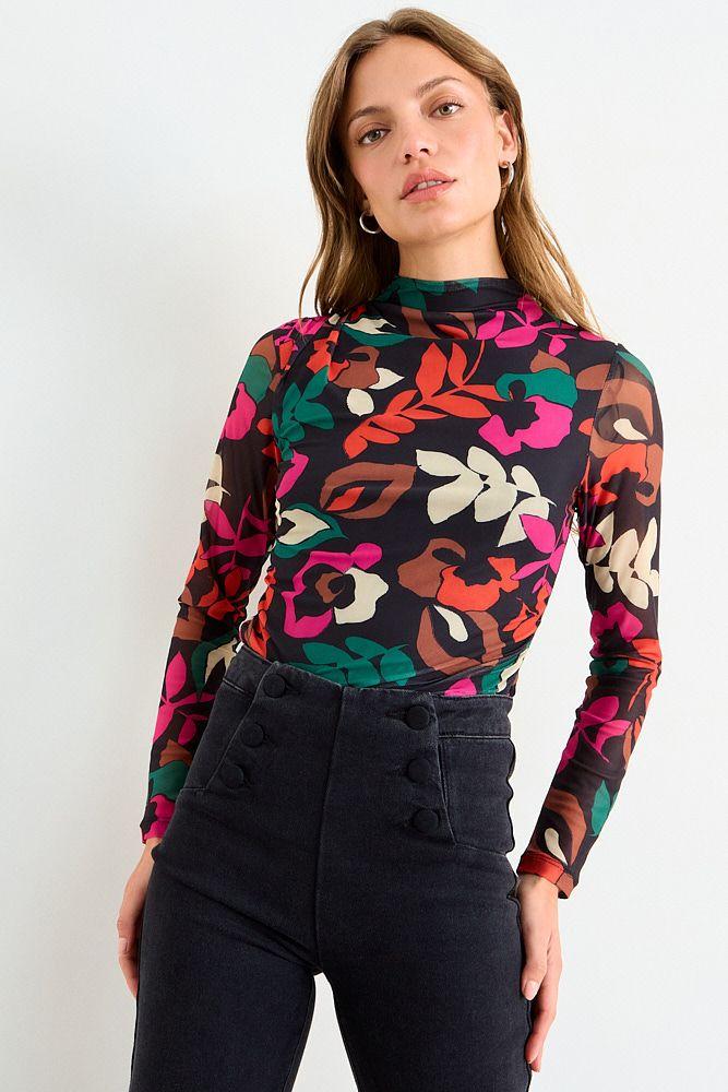 Polera Fantasia Negra iO 14320126002116-0