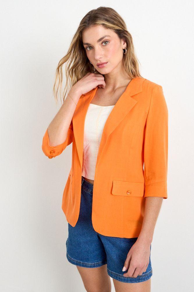 Blazer Liso Naranjo iO 16020225024114-0