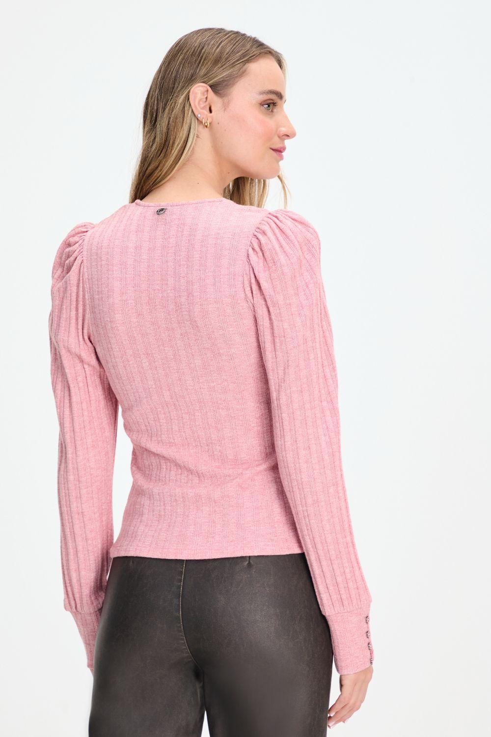 Polera Lisa Rosado 14220125008123-3