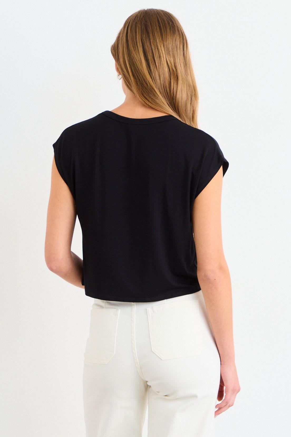 Polera Sin Mangas Lisa Negro iO 14204225096102-2