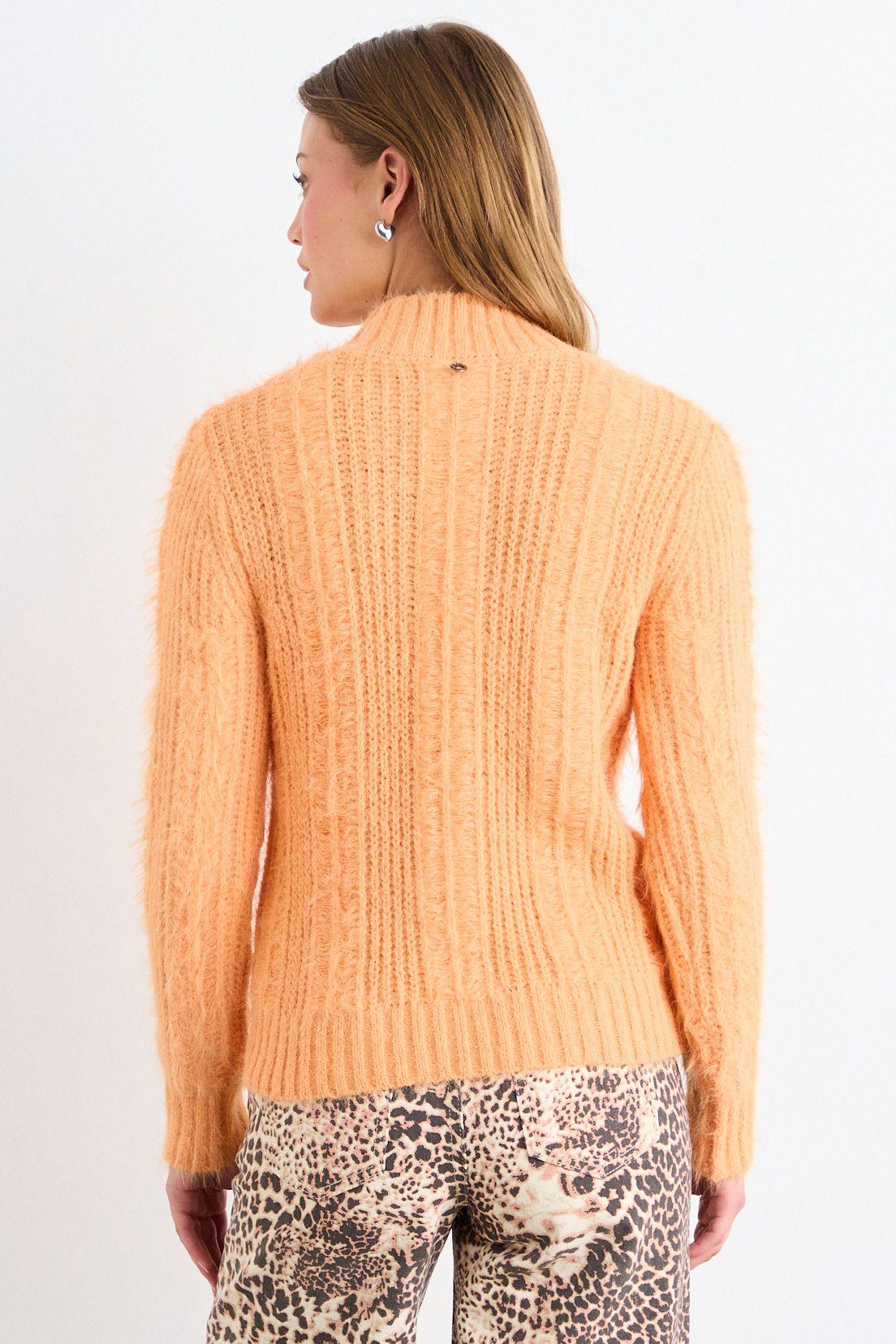 Sweater Liso Naranjo iO 18120126014114-2