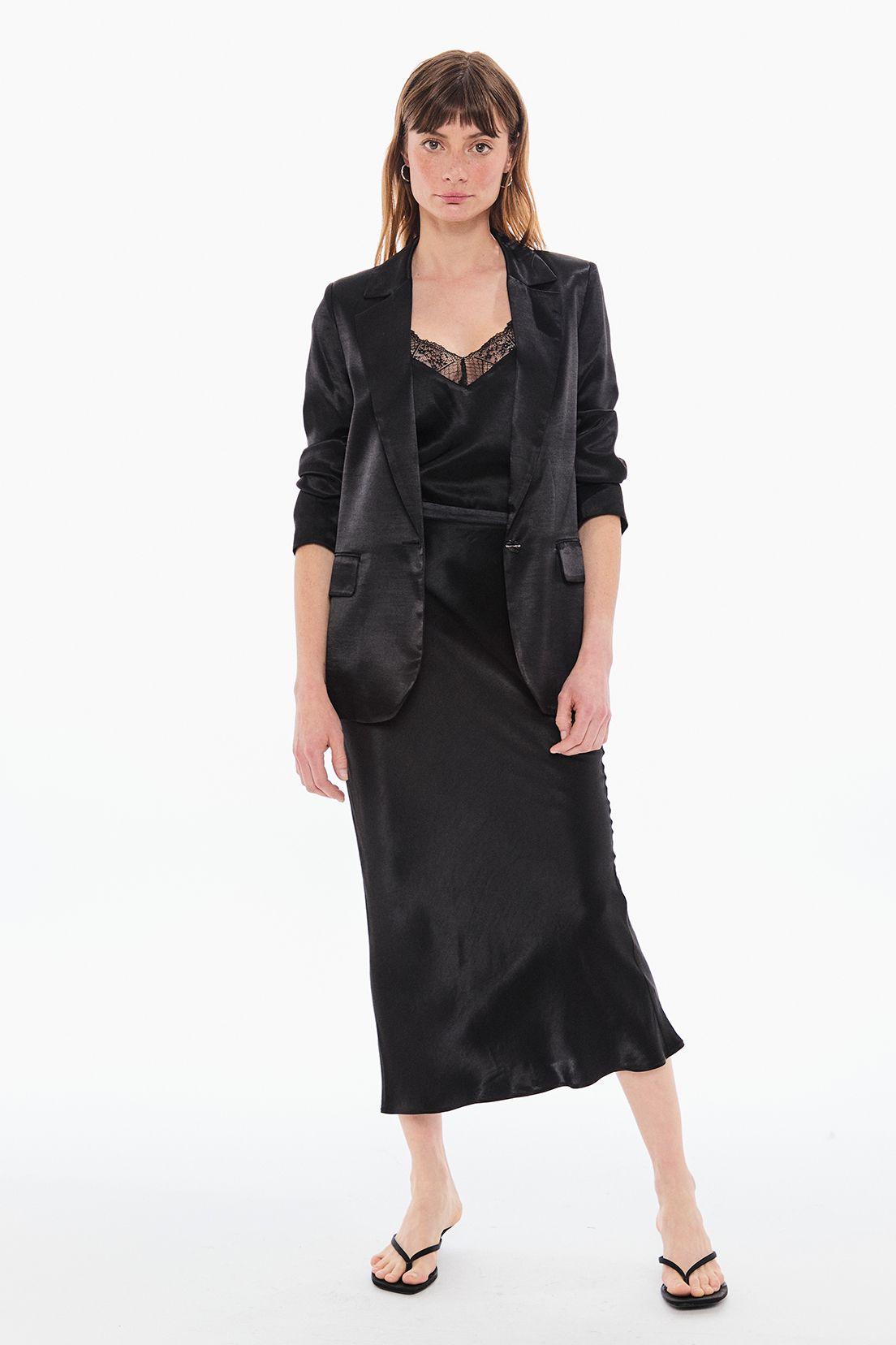 Blazer Liso Negro Ash 16076224050102-2
