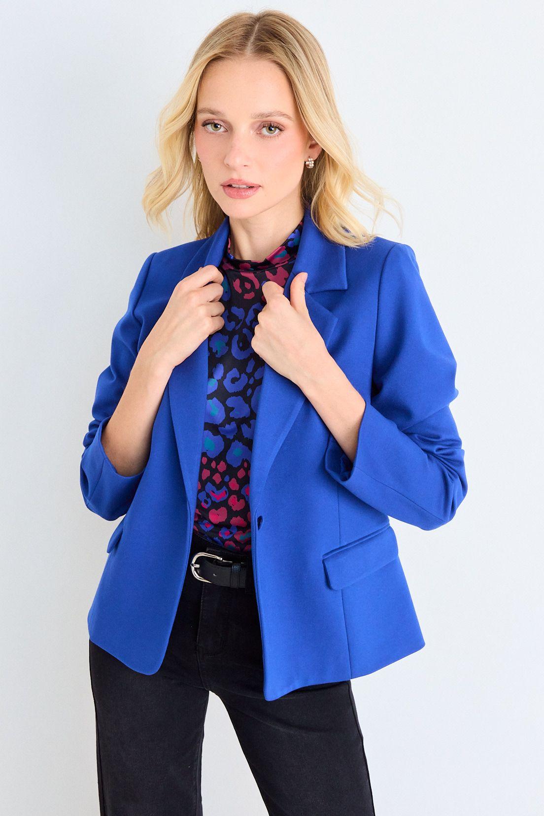 Blazer Liso Azul Ash 16007126008134-0