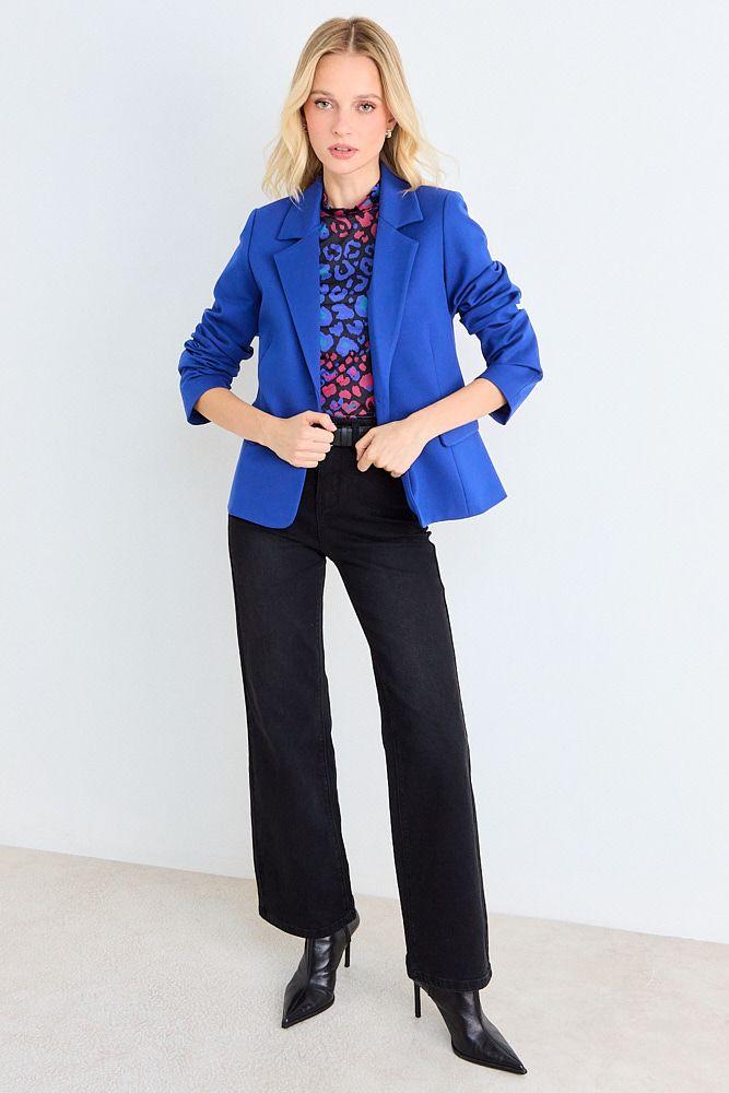 Blazer Liso Azul Ash 16007126008134-3