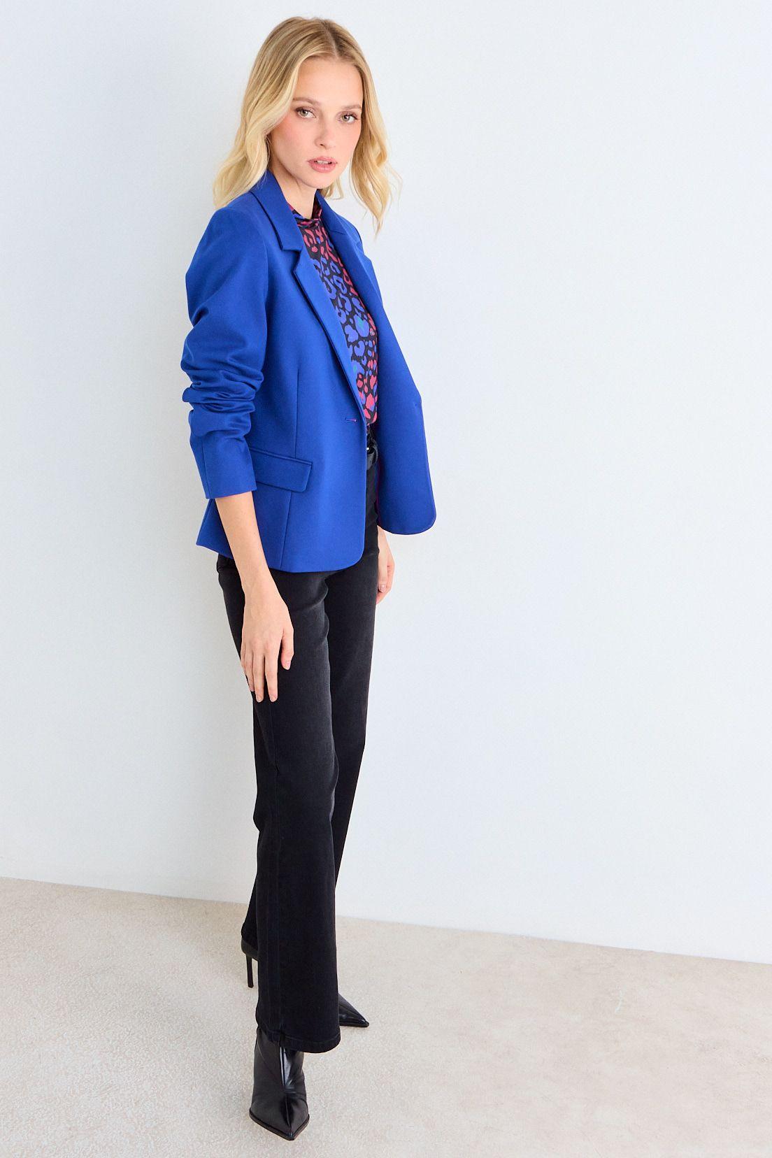 Blazer Liso Azul Ash 16007126008134-4