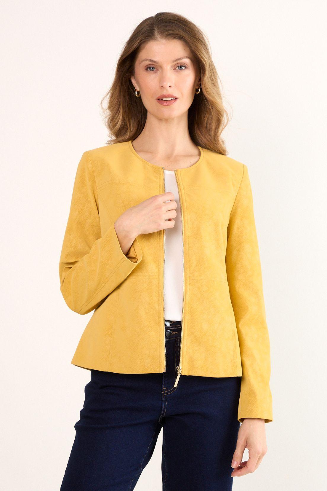Chaqueta Amarillo Ma Griffe 17502225053314-1