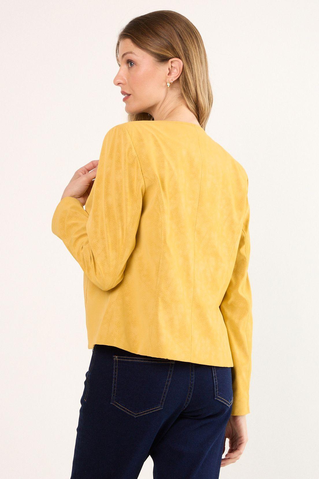 Chaqueta Amarillo Ma Griffe 17502225053314-3
