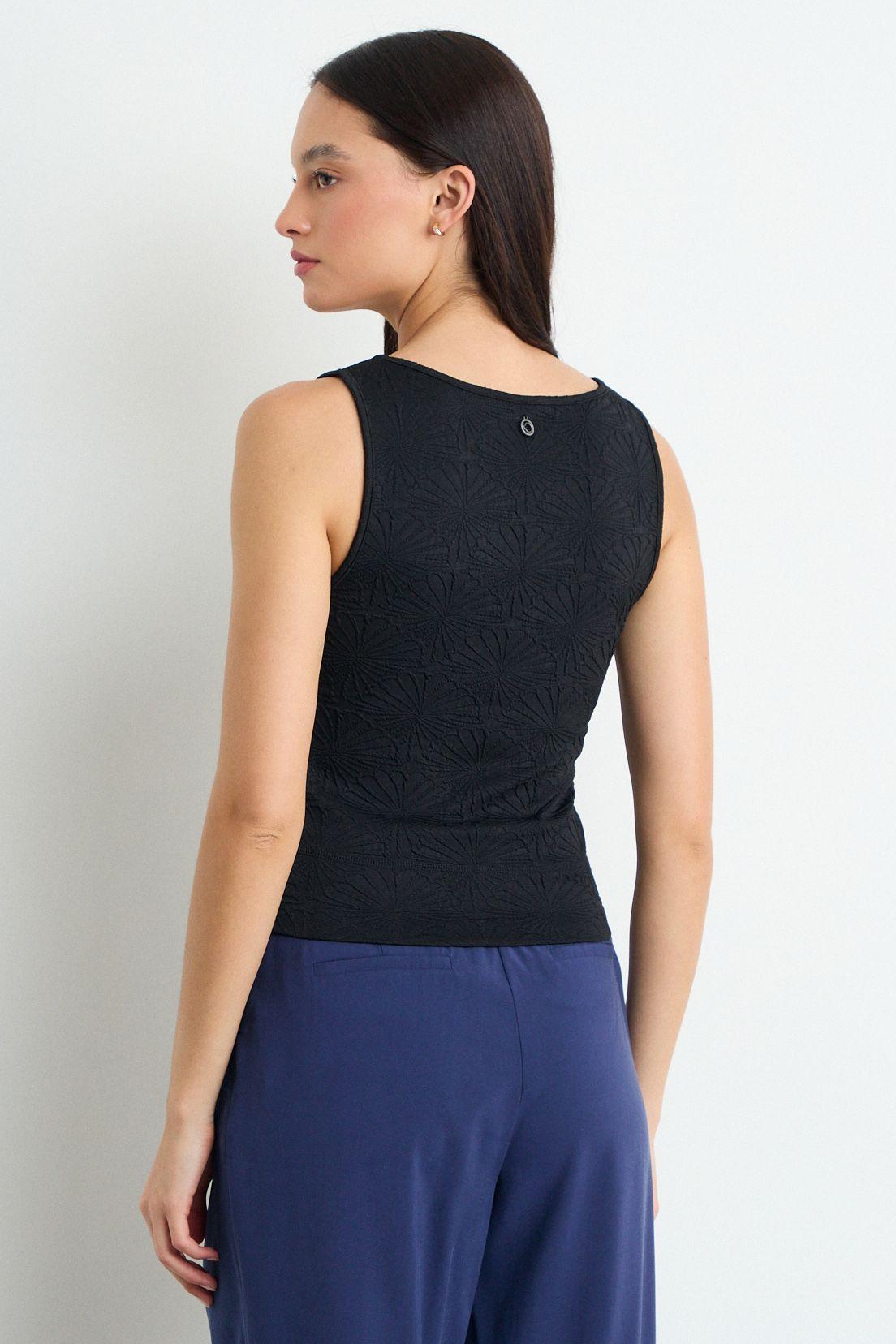 Polera Lisa Negro iO 14220225010102-2