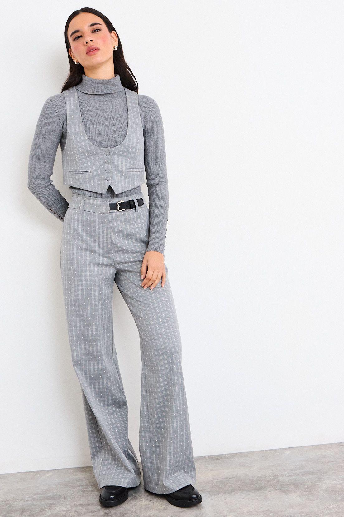 Gilet Fantasia Gris iO 16320226001113-3