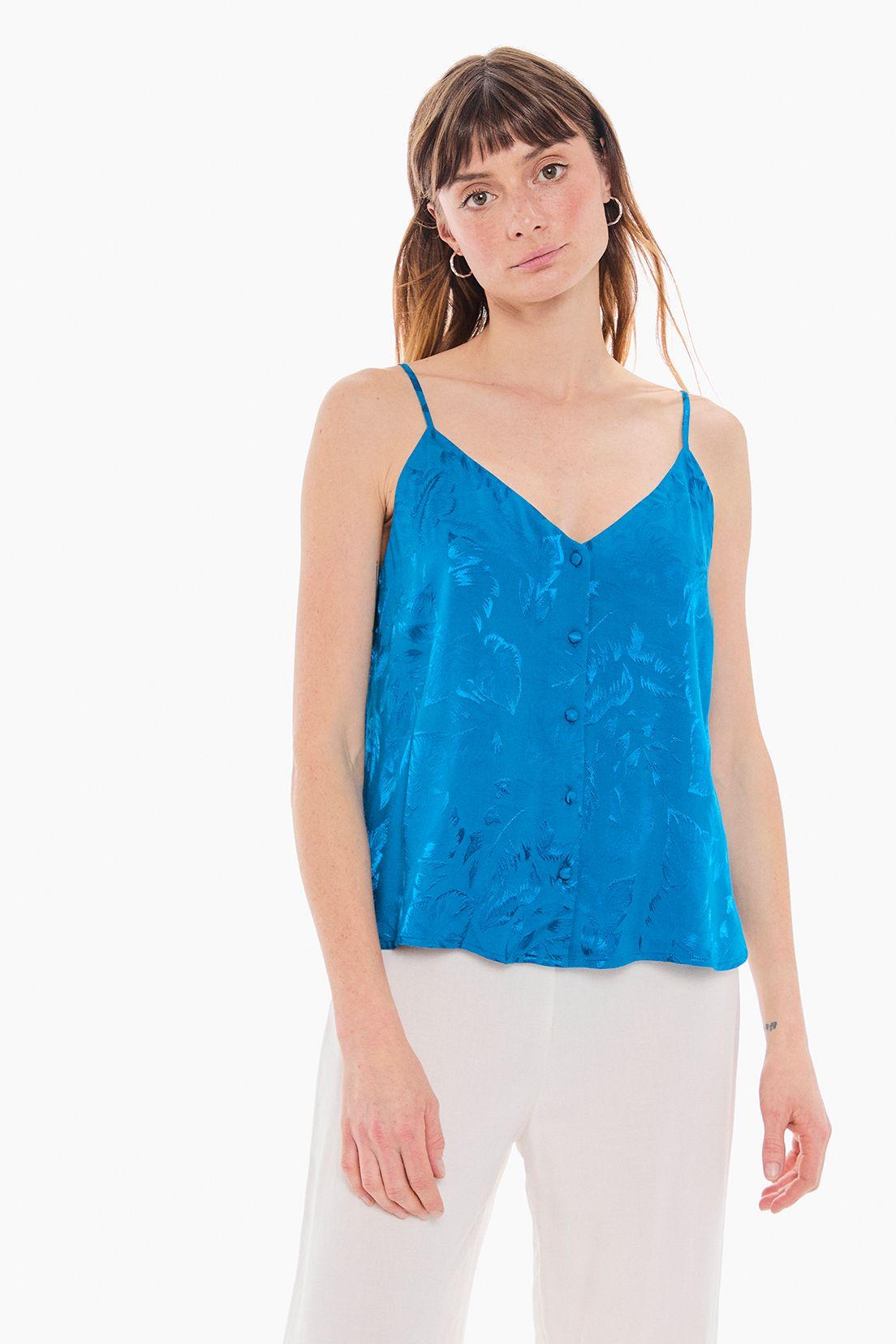 Blusa Lisa Azul Ash 14076224052134-0