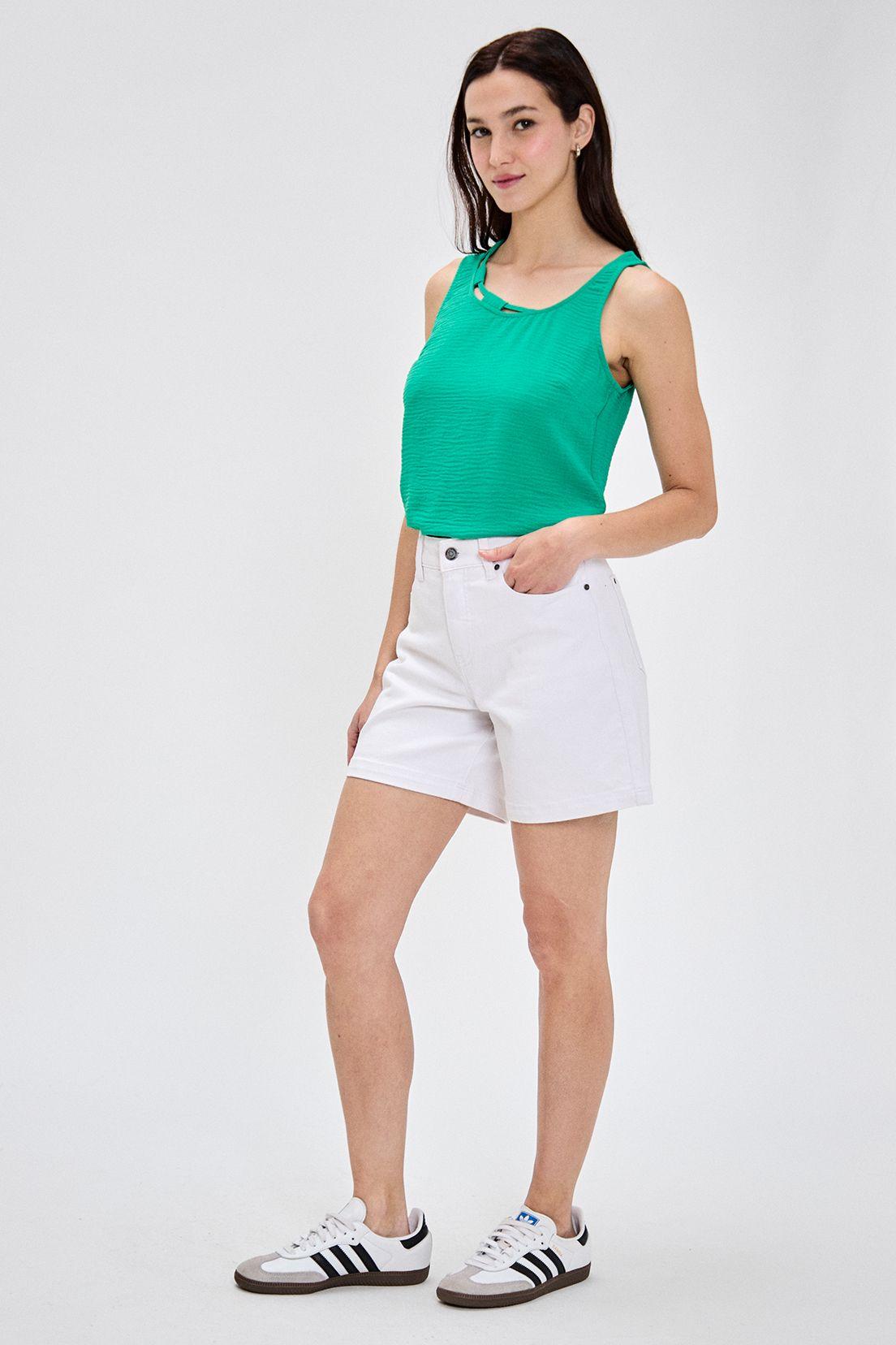 Blusa Lisa Verde Oliva iO 14020224085107-2