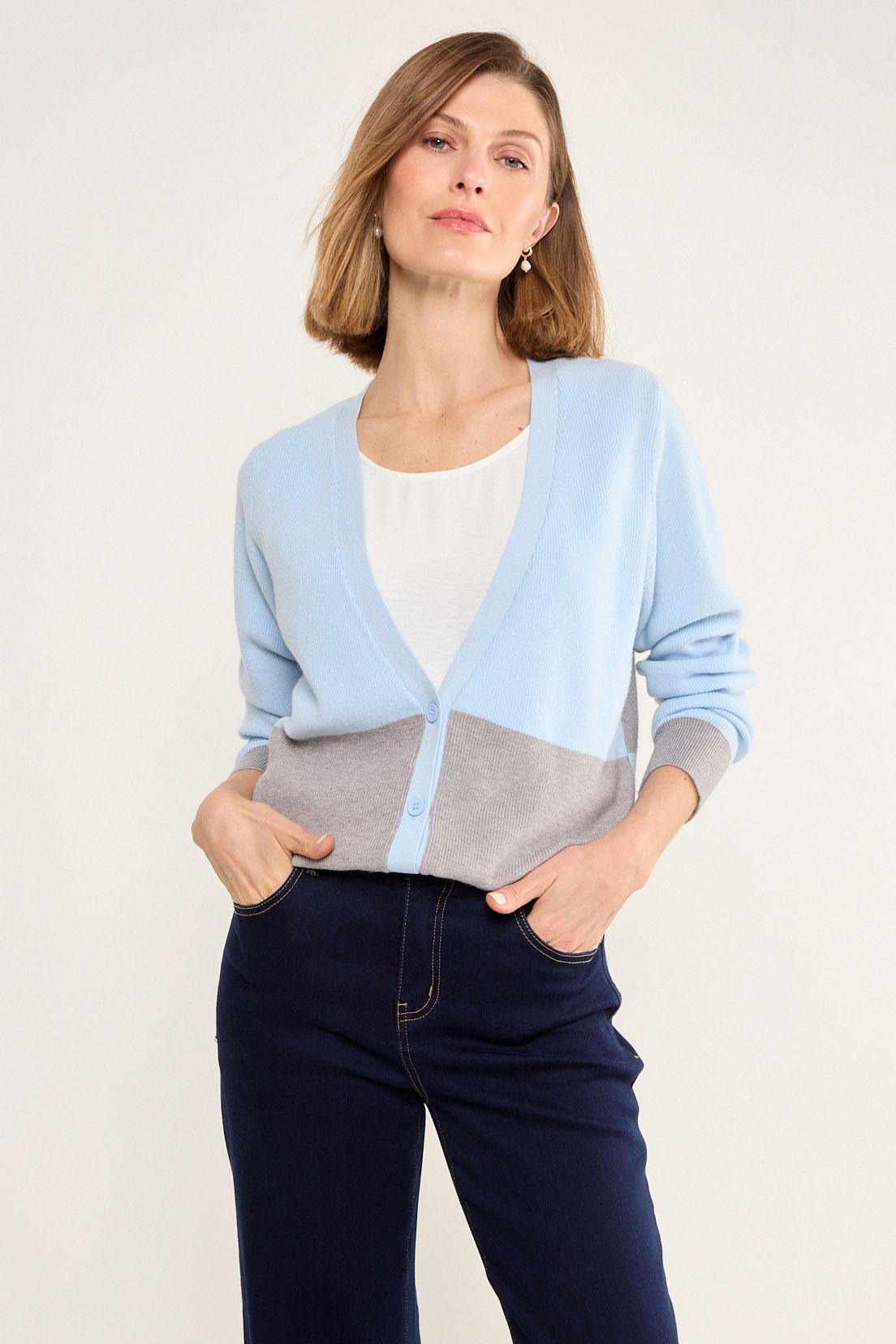 Chaleco Fantasia Gris Ma Griffe 18604225001113-0