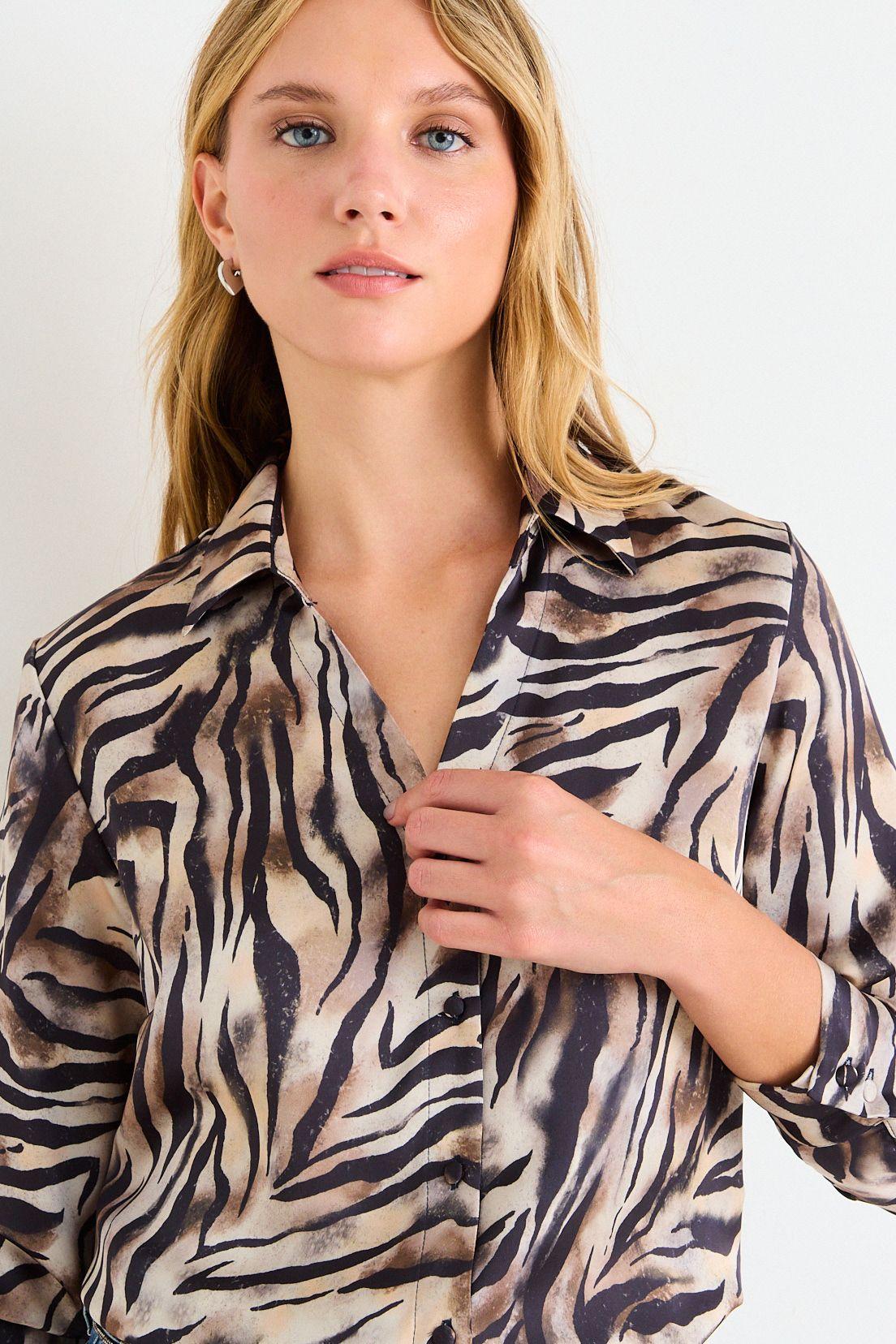 Blusa Fantasia Café Ash 14107126060129-1