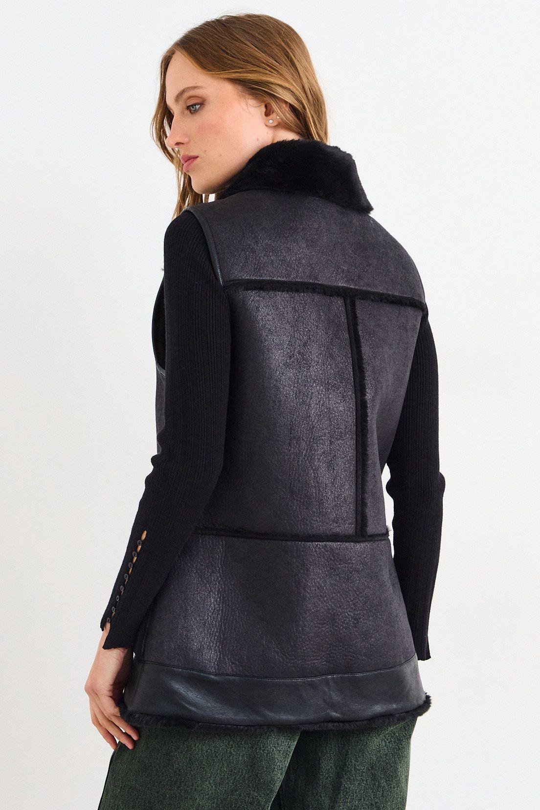 Chaqueta Lisa Negro iO 17520126059102-2