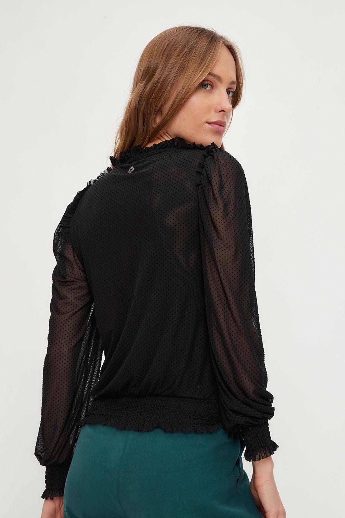 Polera Lisa Negro iO 14220224052102-4