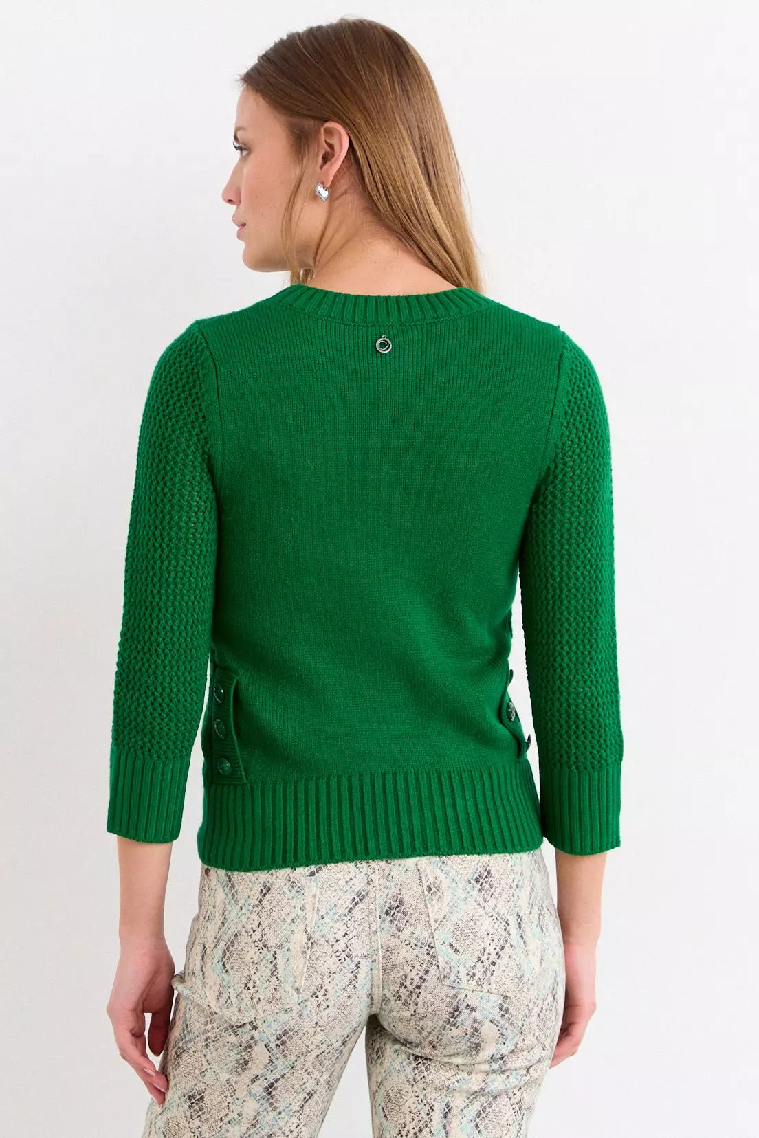 Sweater Liso Verde iO 18120226009217-2
