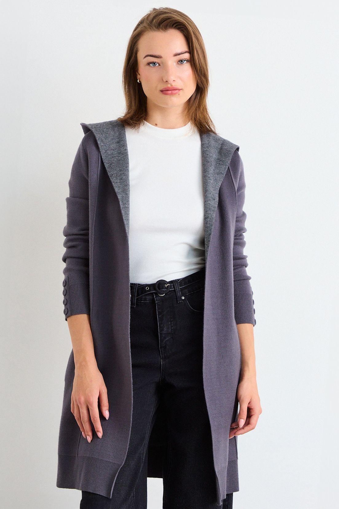 Chaleco Liso Gris iO 18020126007163-0