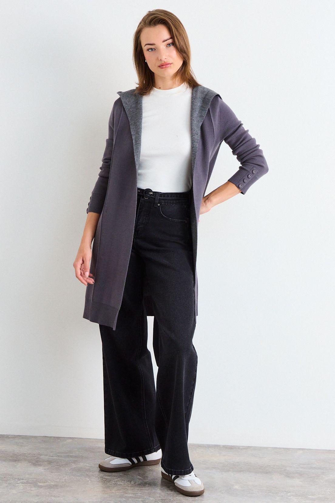 Chaleco Liso Gris iO 18020126007163-3