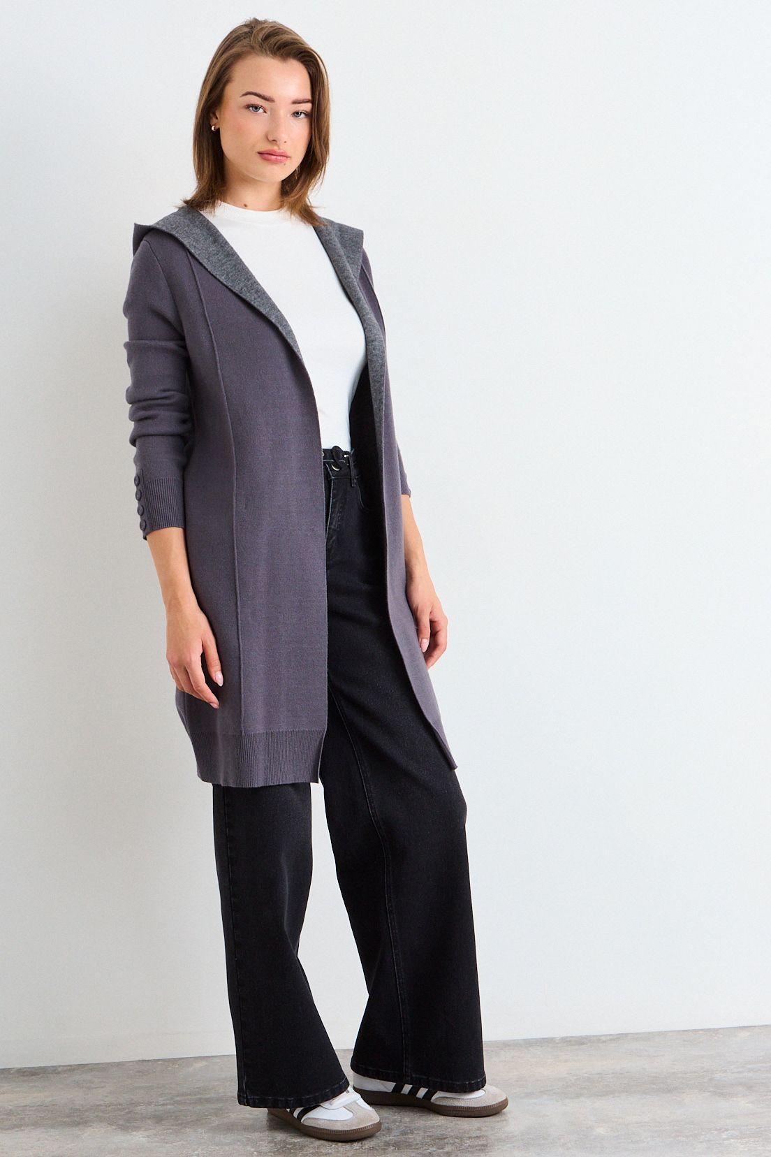 Chaleco Liso Gris iO 18020126007163-4