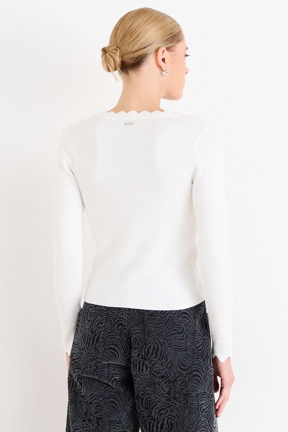 Cardigan Liso Crudo Ash 18007226005105-2