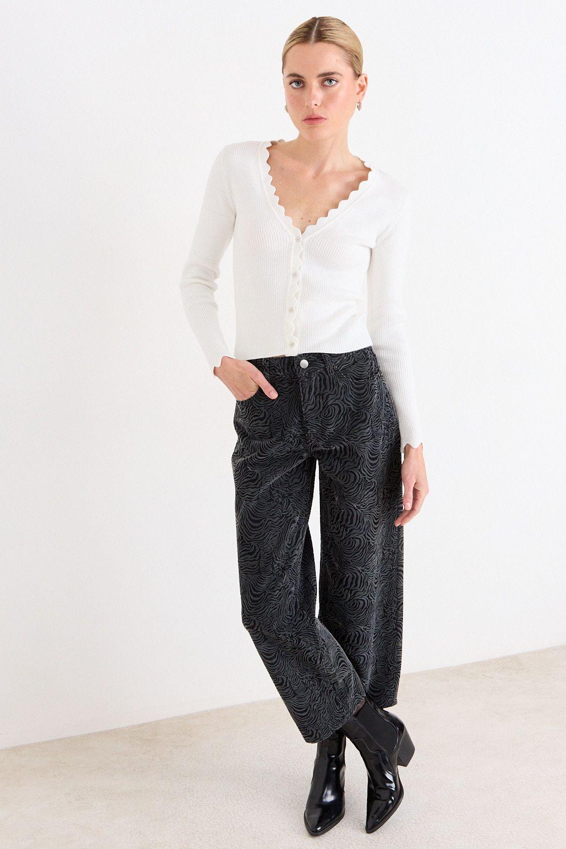 Cardigan Liso Crudo Ash 18007226005105-4